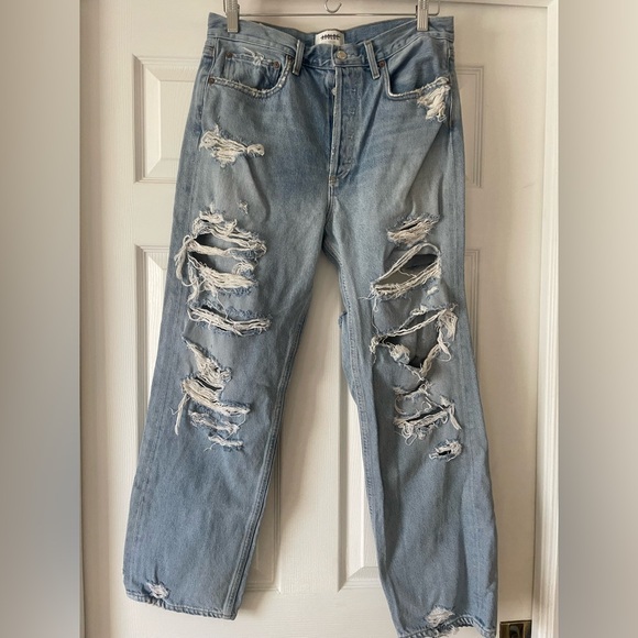 Women’s Agolde 90’s High waisted Jeans size 29 - Picture 3 of 7